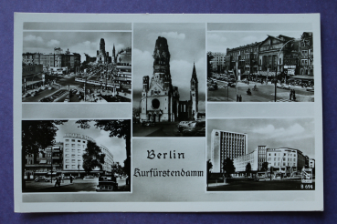 Ansichtskarte AK Berlin 1950er Jahre Hotel Kempinski Moderne Ortsansicht Architektur